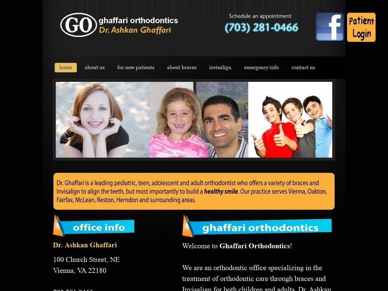 Dr. Ashkan Ghaffari DDS Orthodontist