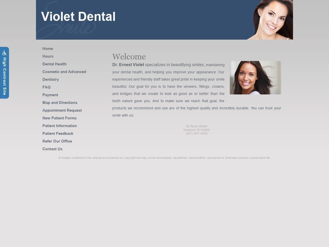 Ernest Violet DDS screenshot