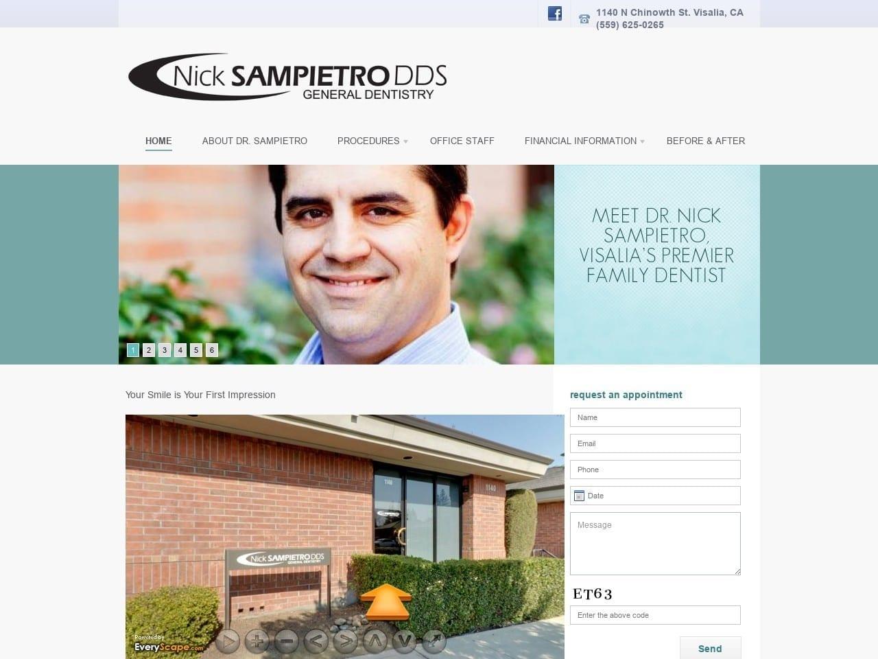 Visalia Family Dental screenshot