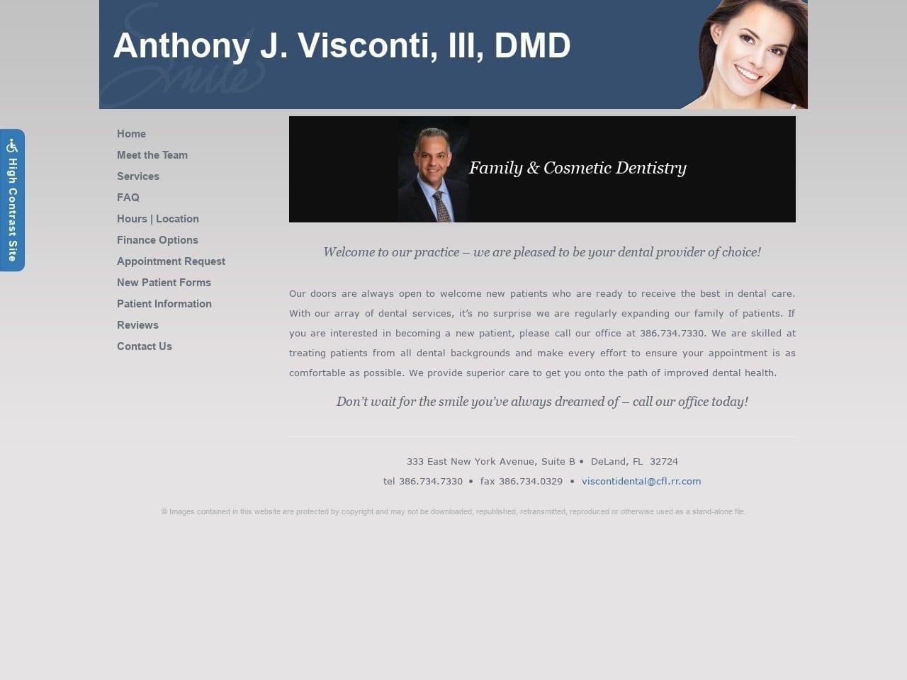Anthony J. Visconti III DMD