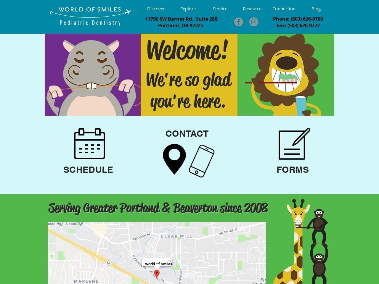 World of Smiles Pediatric Dentistry West screenshot