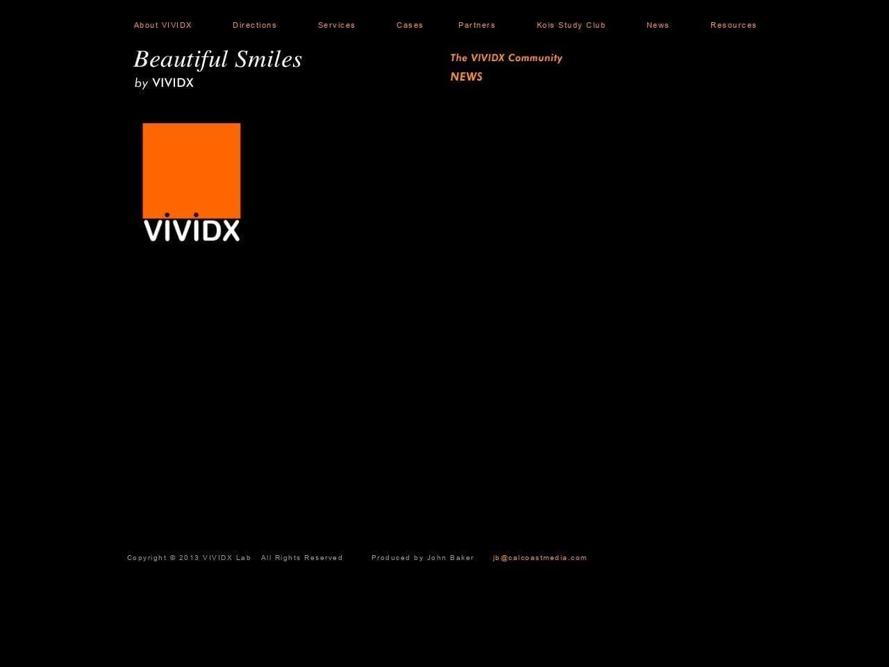 Vividx screenshot