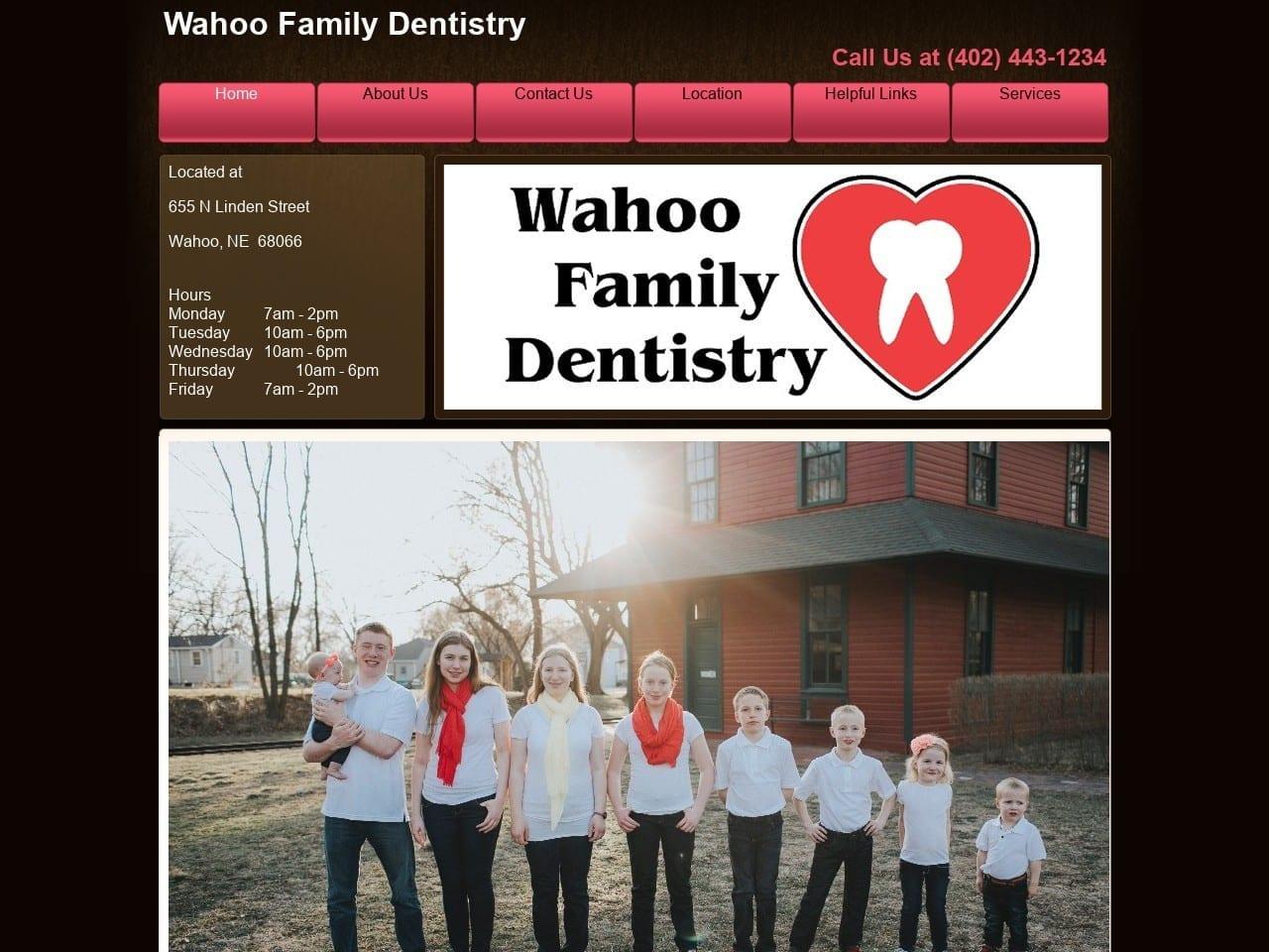Wahoo Family Dentist screenshot