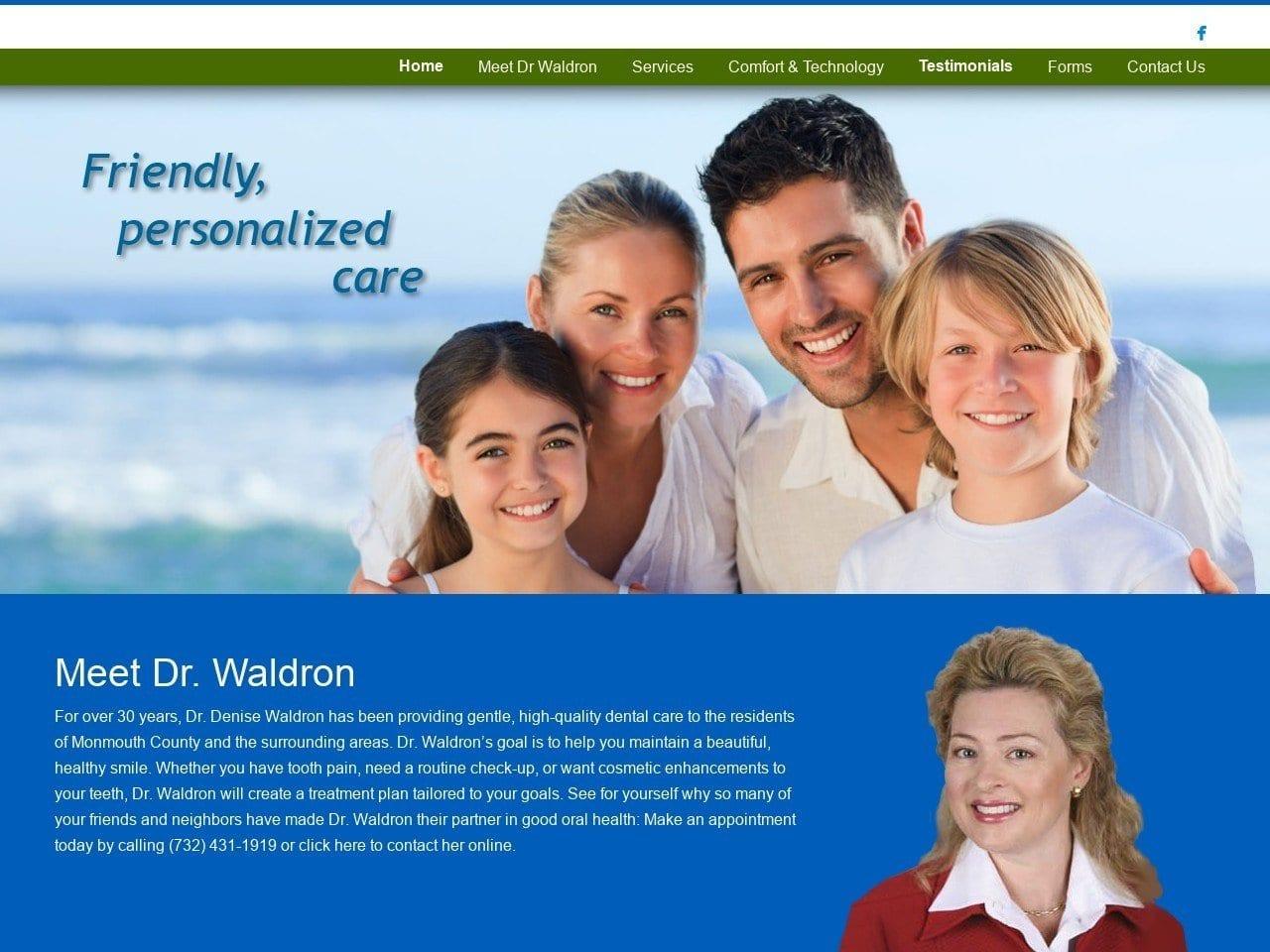 Denise L. Waldron DMD screenshot