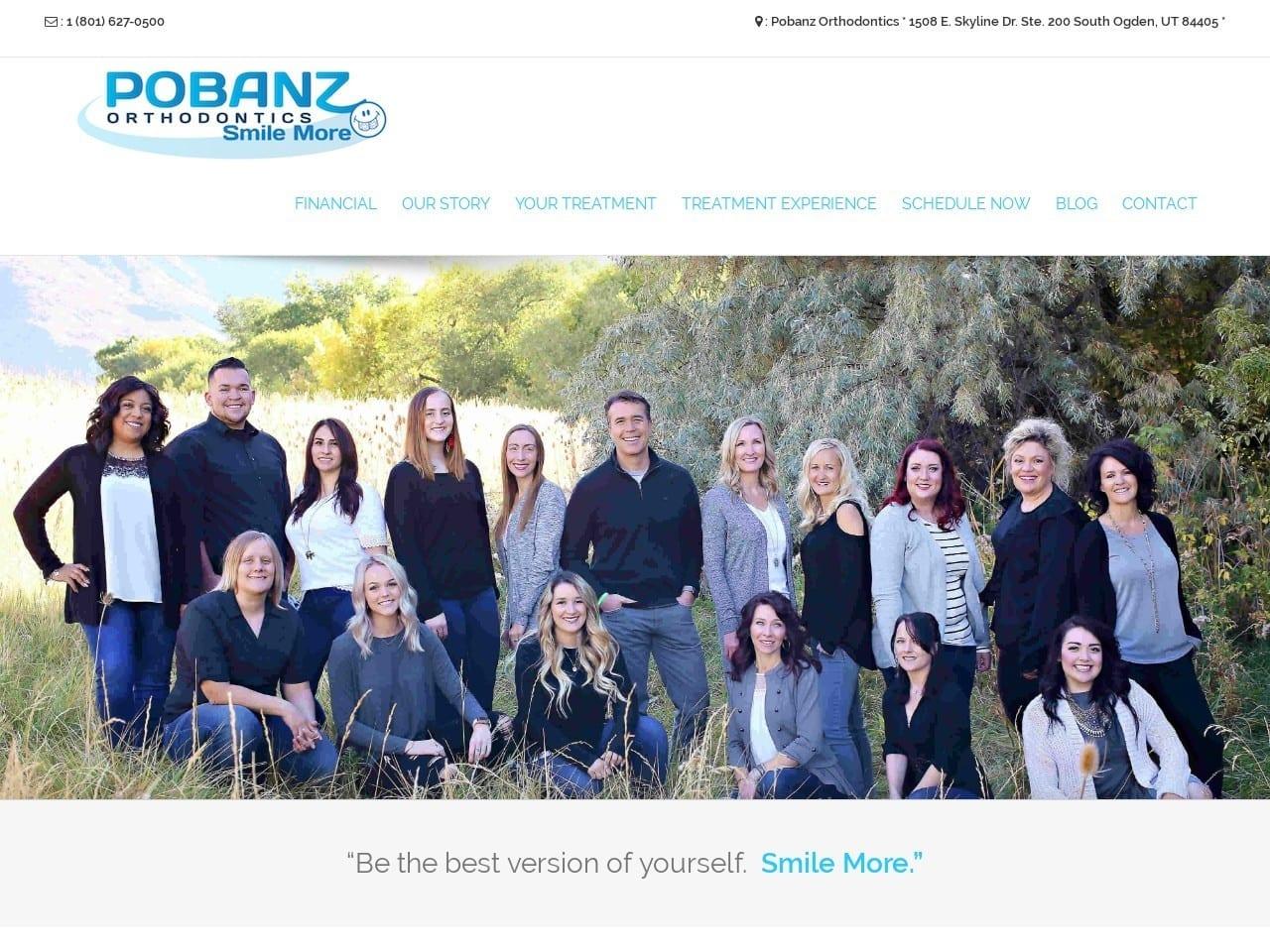 Pobanz Orthodontics screenshot