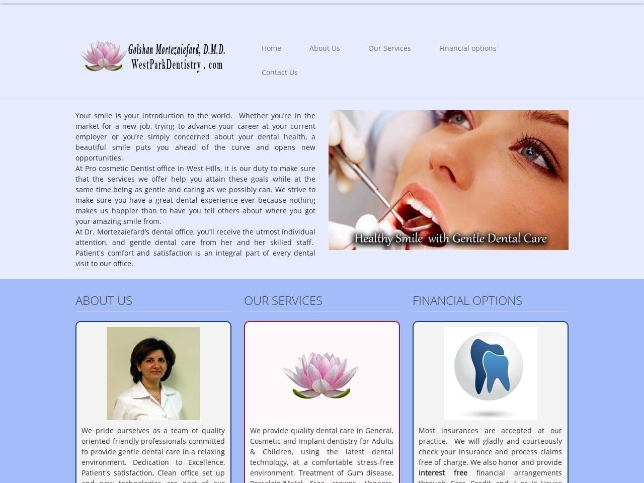 West Park Dentist screenshot