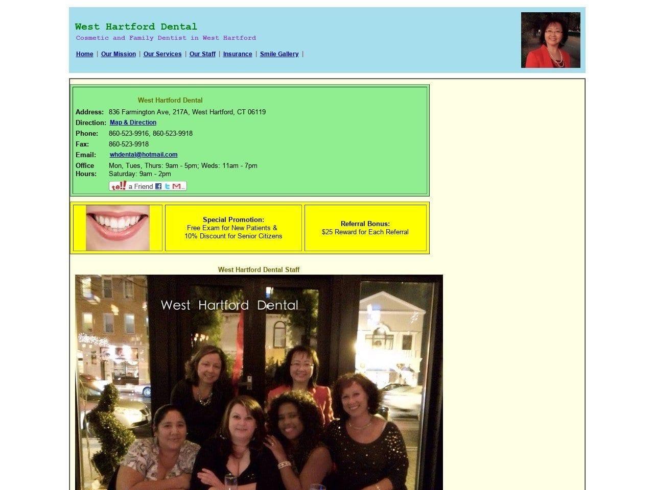 West Hartford Dental PC screenshot