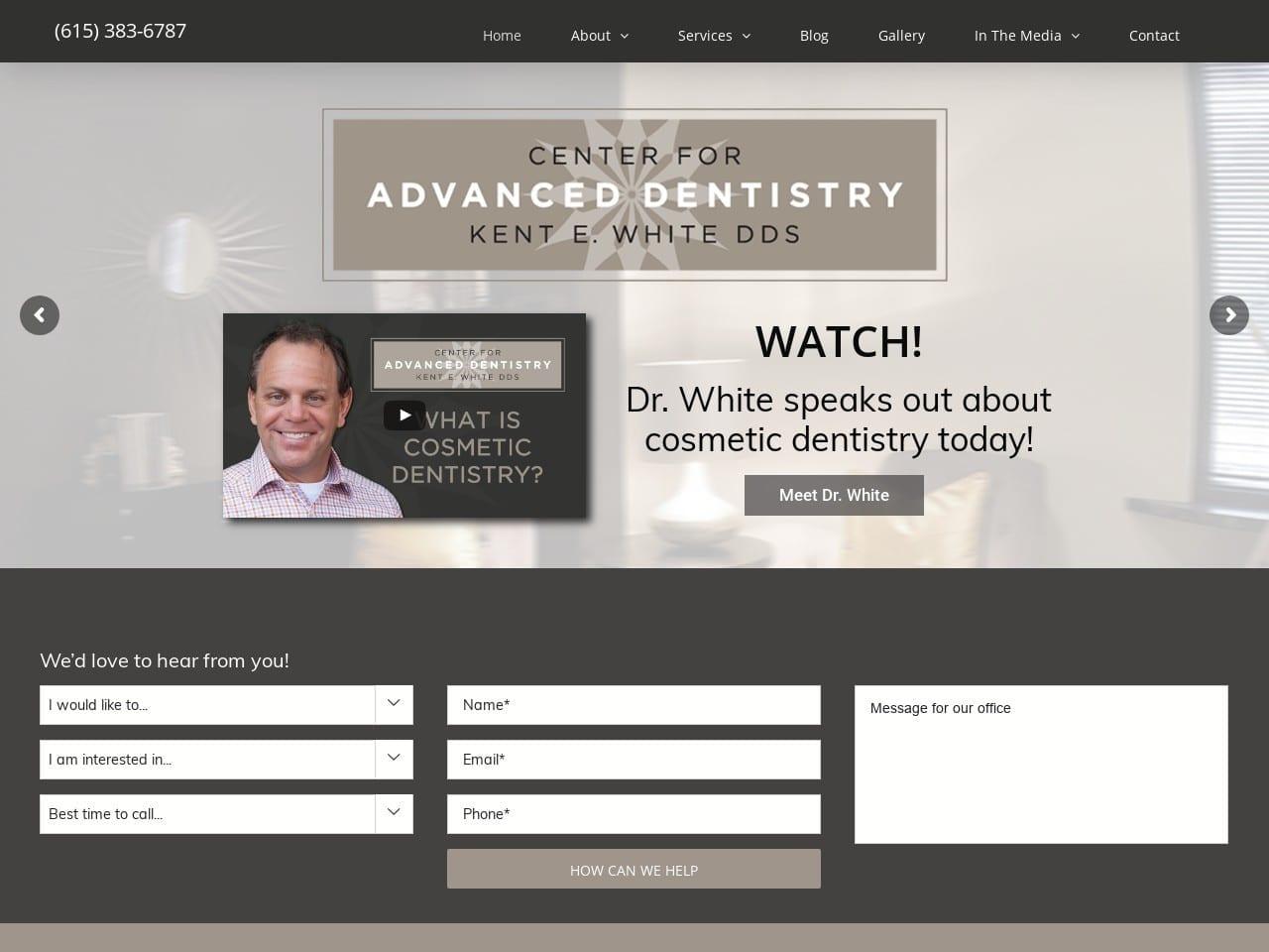 Kent E. White Dds screenshot