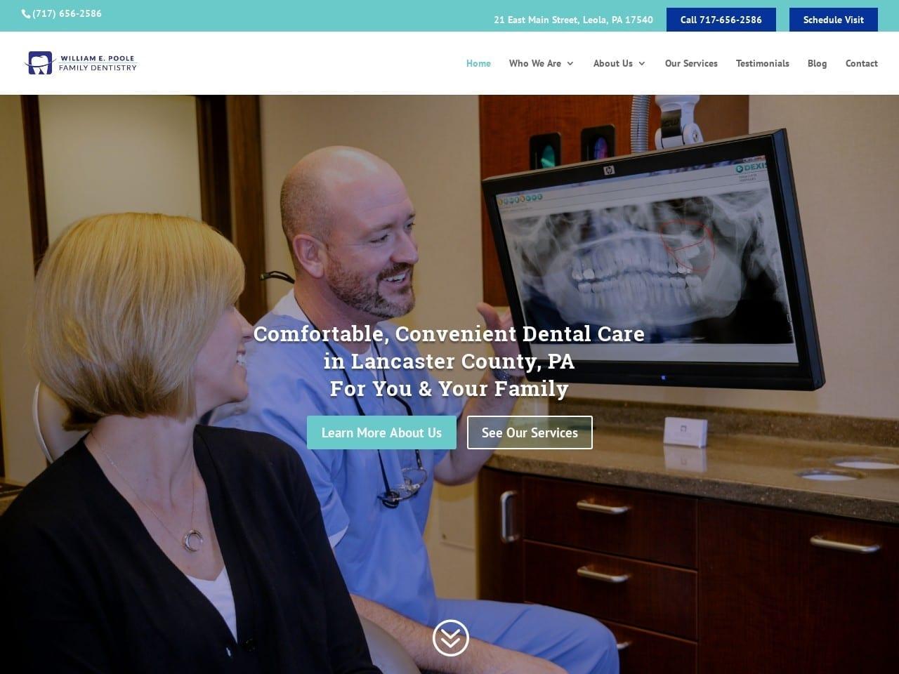 William E Poole DDS
