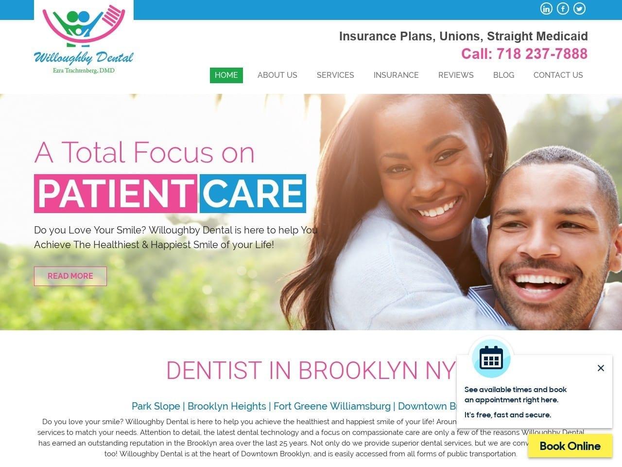 Willoughby Dental screenshot