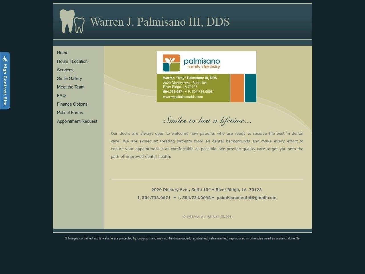 Warren Palmisano Iii Llc Palmisano Iii Warren J Dd