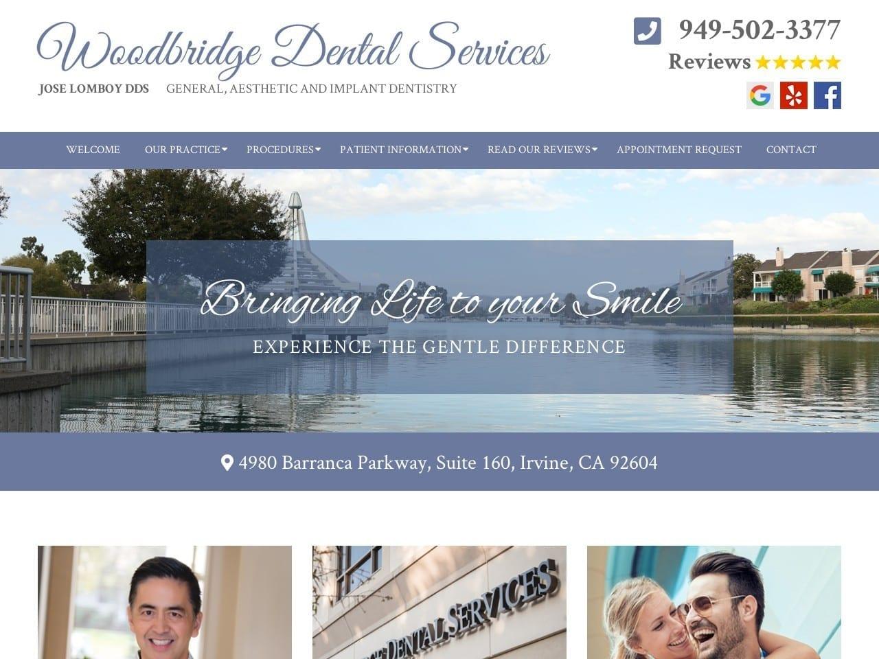 Woodbridge Dental Services screenshot