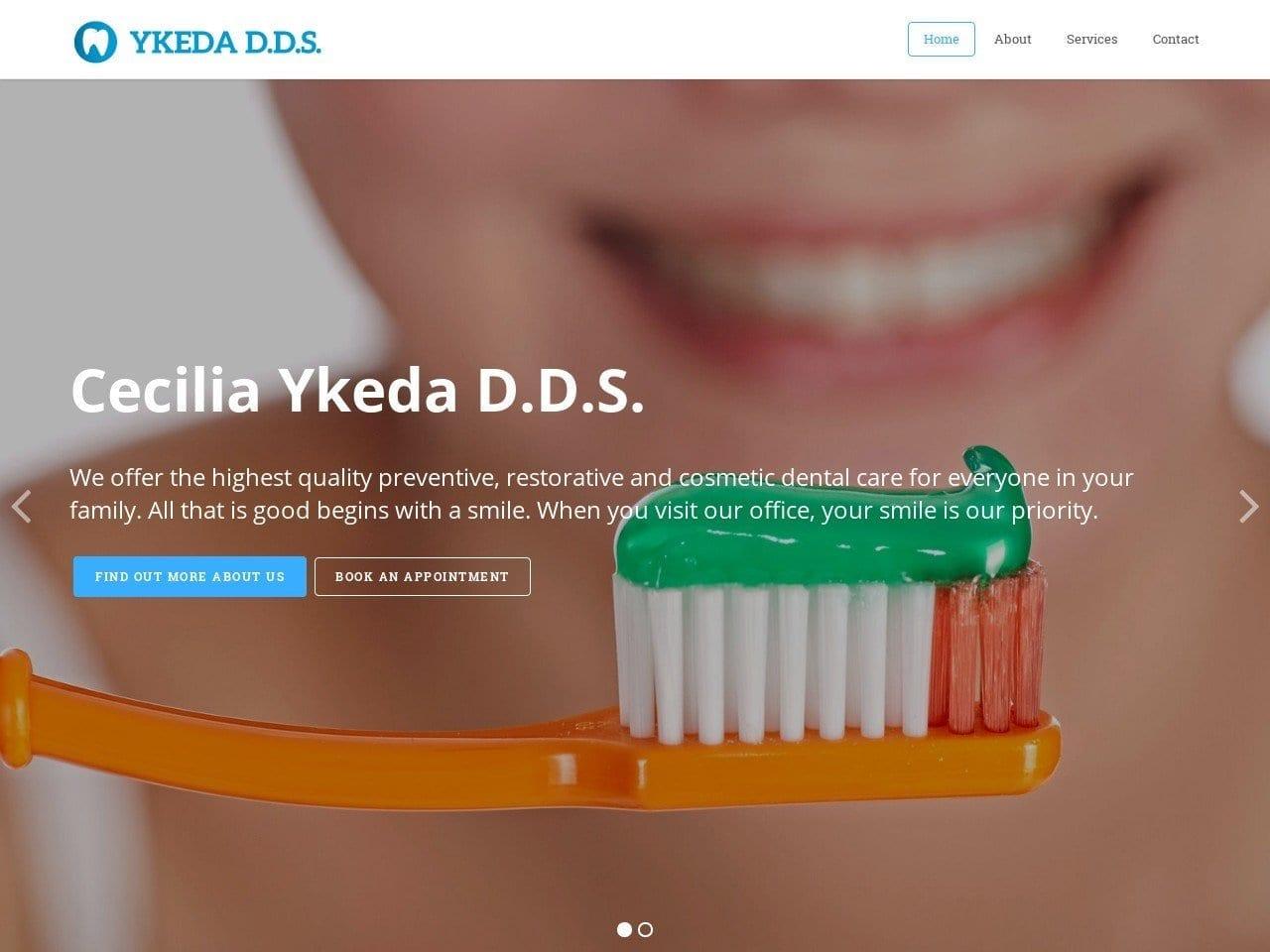 Dr. Cecilia Ykeda DDS screenshot