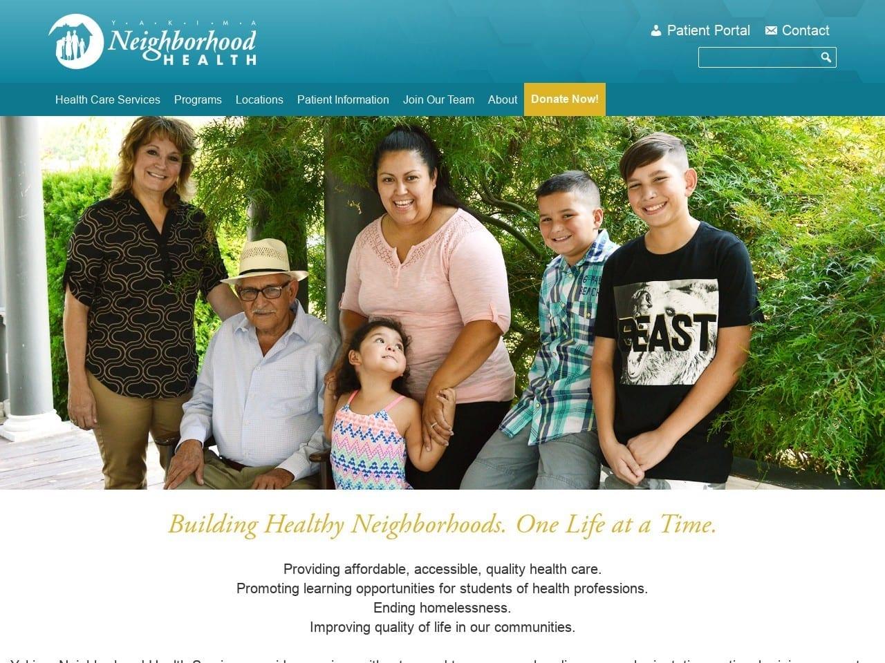Yakima Neighborhood Health Services screenshot