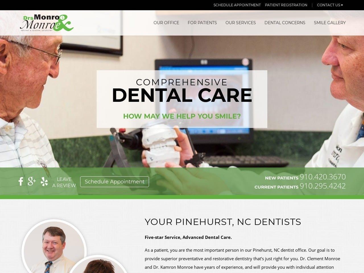 Monroe & Monroe PA Monroe Clement D DDS