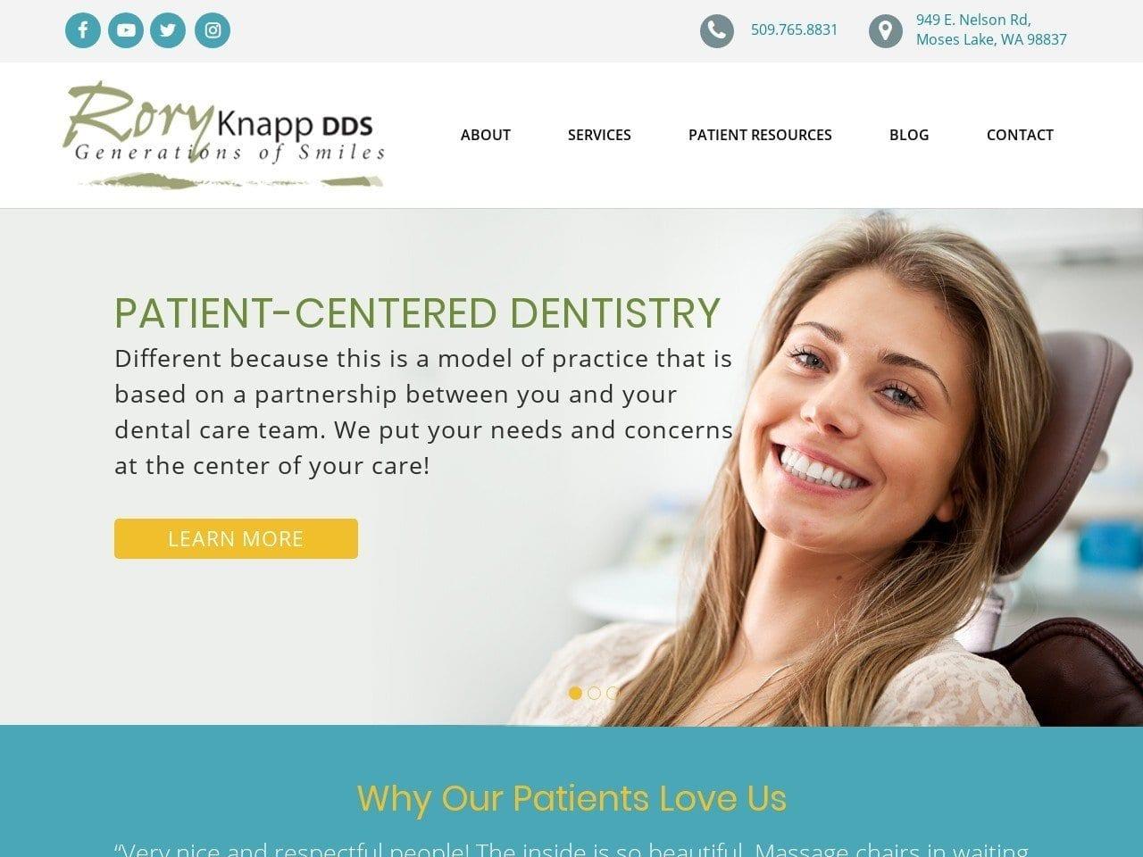 Dr. Rory A. Knapp DDS