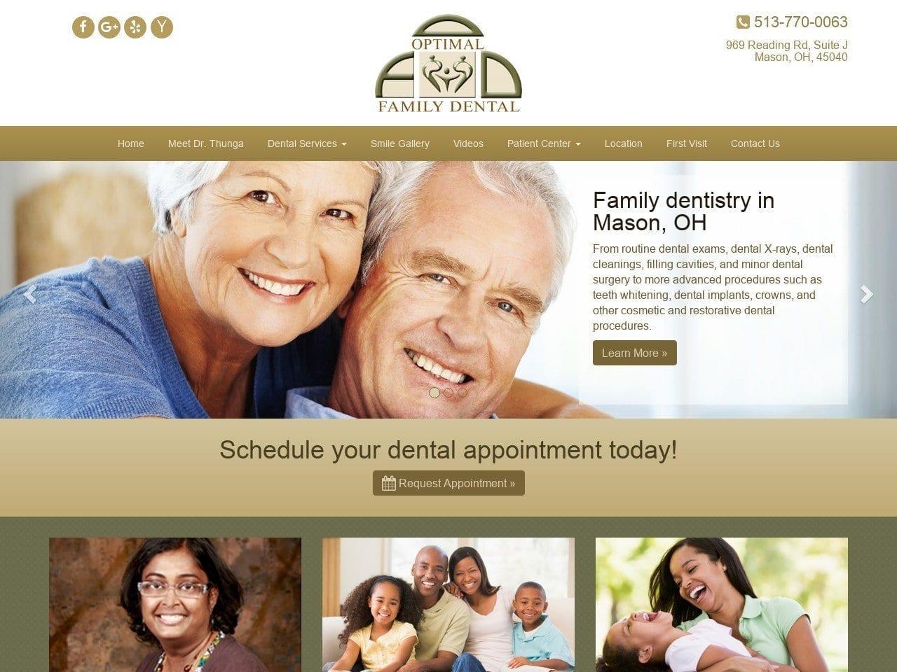 Optimal Family Dental Llc screenshot
