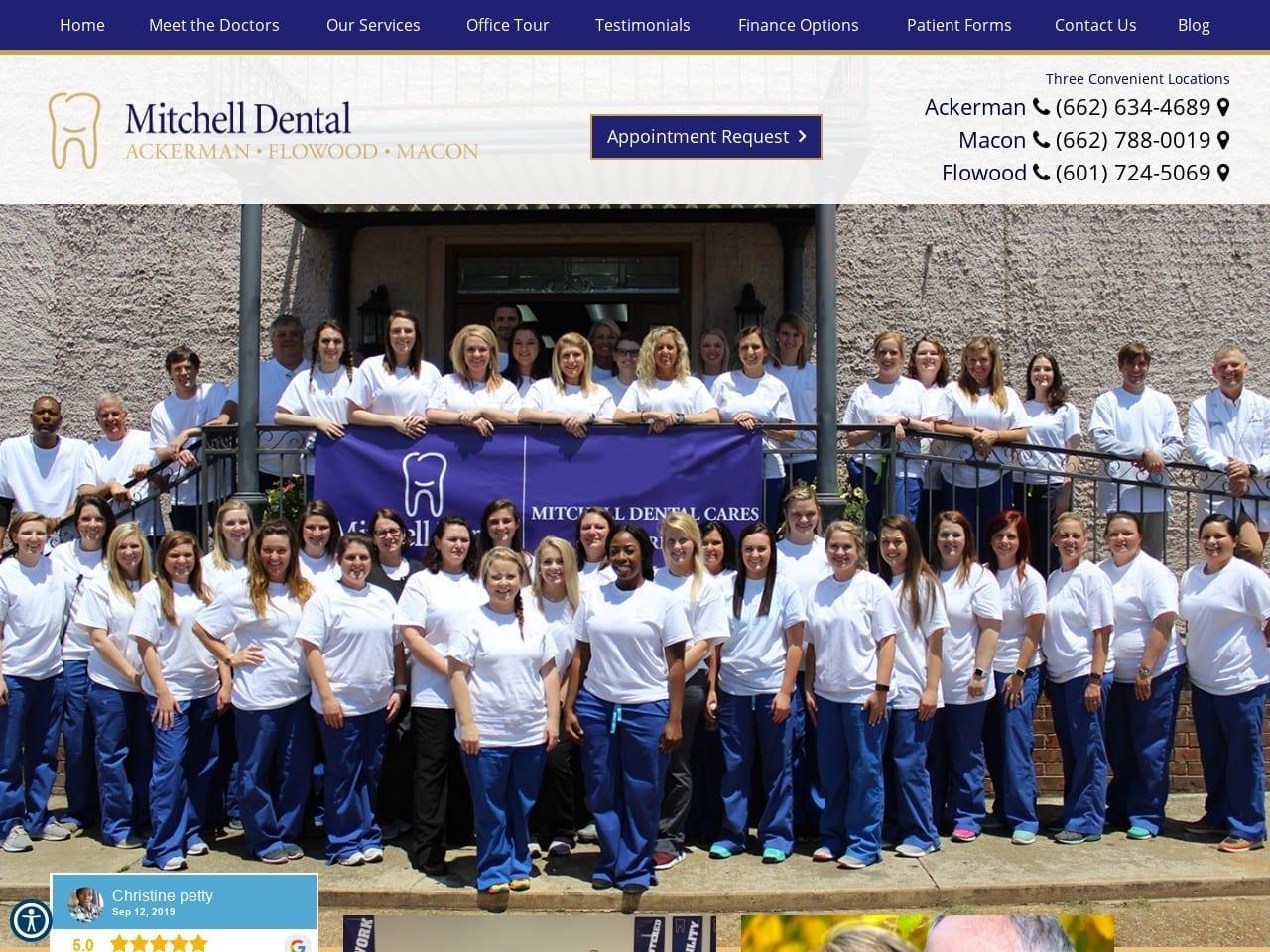 Mitchell Dental Clinic screenshot