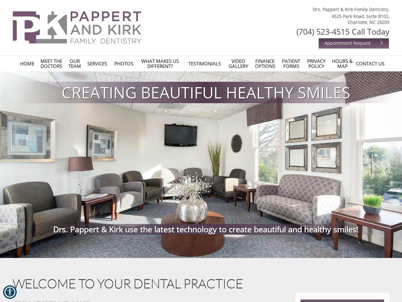 Drs. Steiner Pappert Dentist screenshot