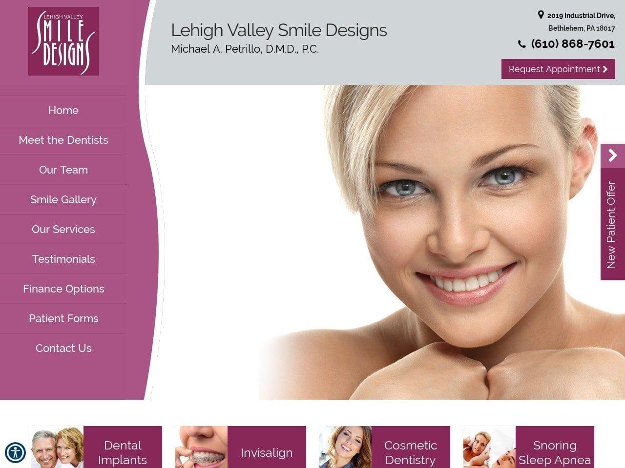 Lehigh Valley Smile Designs screenshot