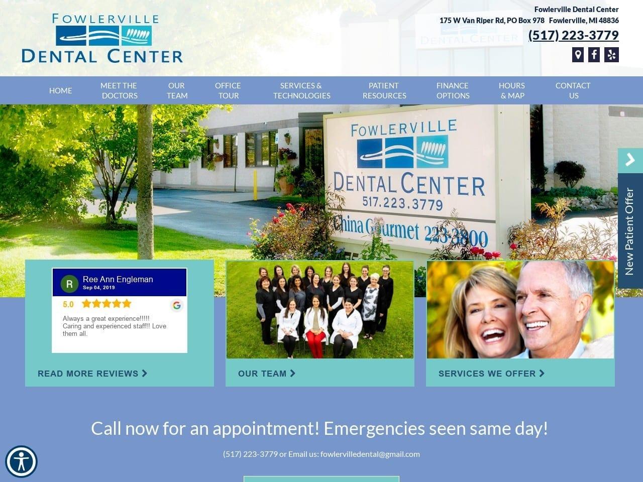 Fowlerville Dental Center screenshot
