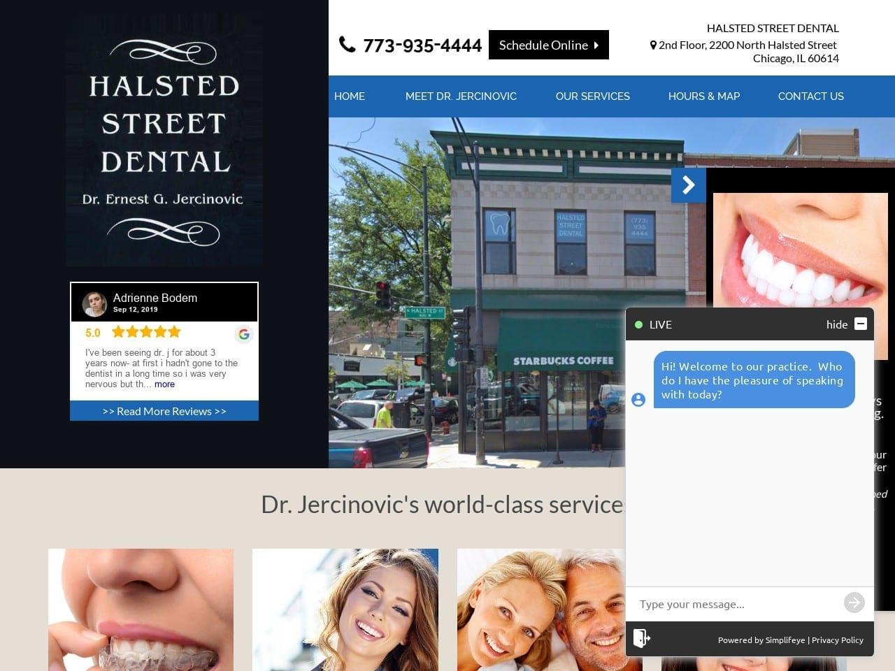 Halsted Street Dental screenshot