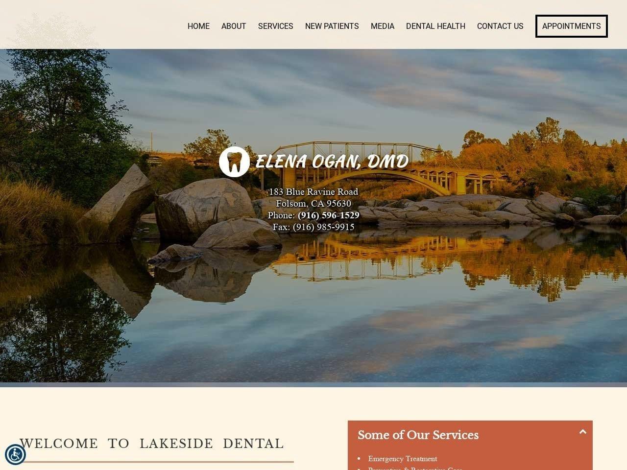 Lakeside Dental screenshot
