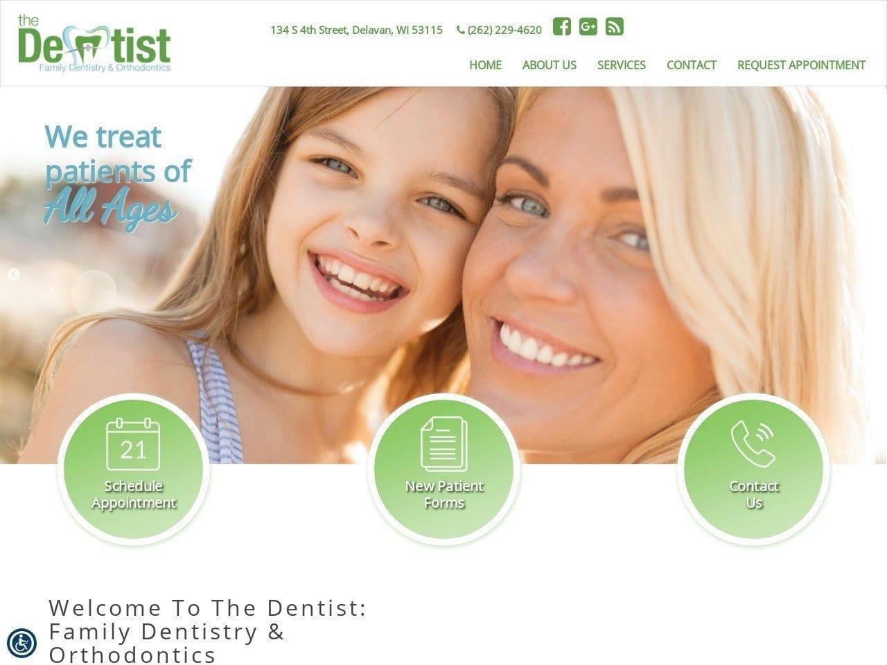Delavan Dentistry Winn Jeff J DDS screenshot