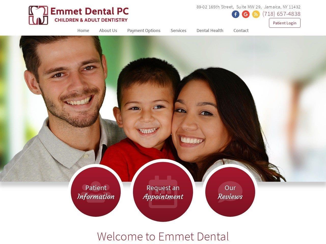 Emmet Dental screenshot