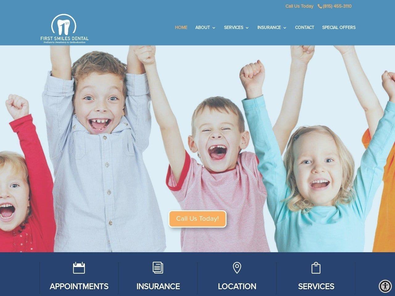First Smiles Pediatric Dentistry Kathleen Schroede screenshot