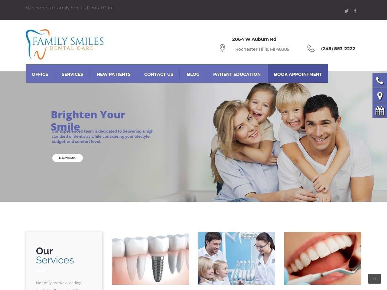 Family Smiles Dental Care screenshot