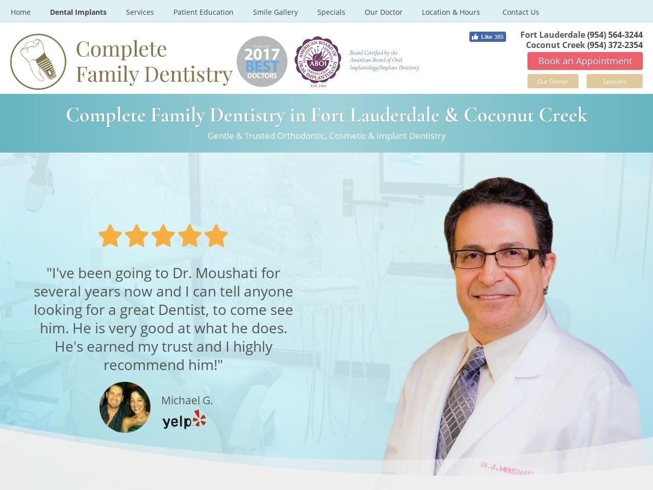 Complete Family Dentistry screenshot
