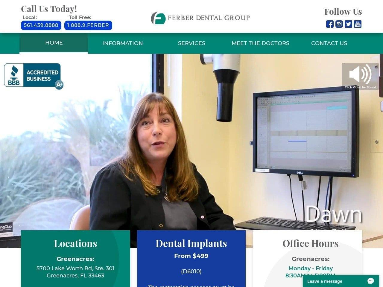 Ferber Dental Group Mishler Colleen DDS