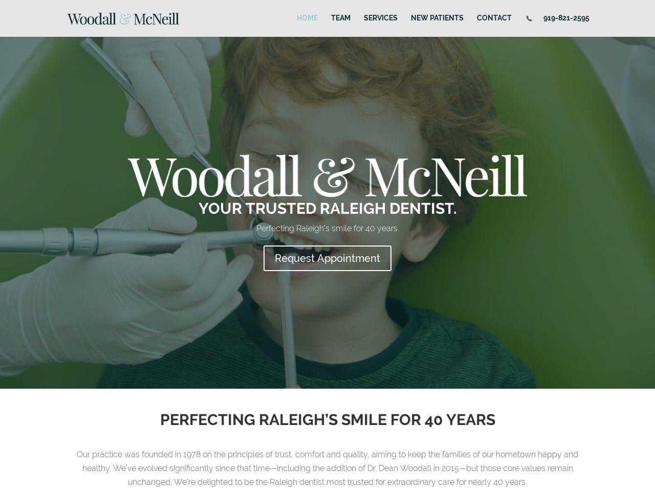 John C Woodall PA Mc Neill John w DDS screenshot