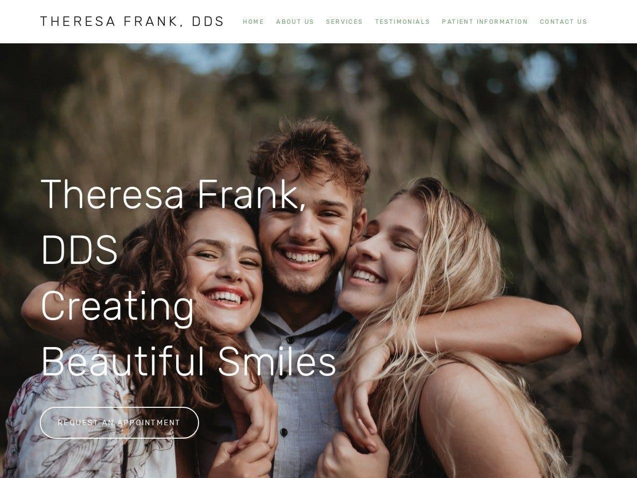 Frank Theresa DDS screenshot