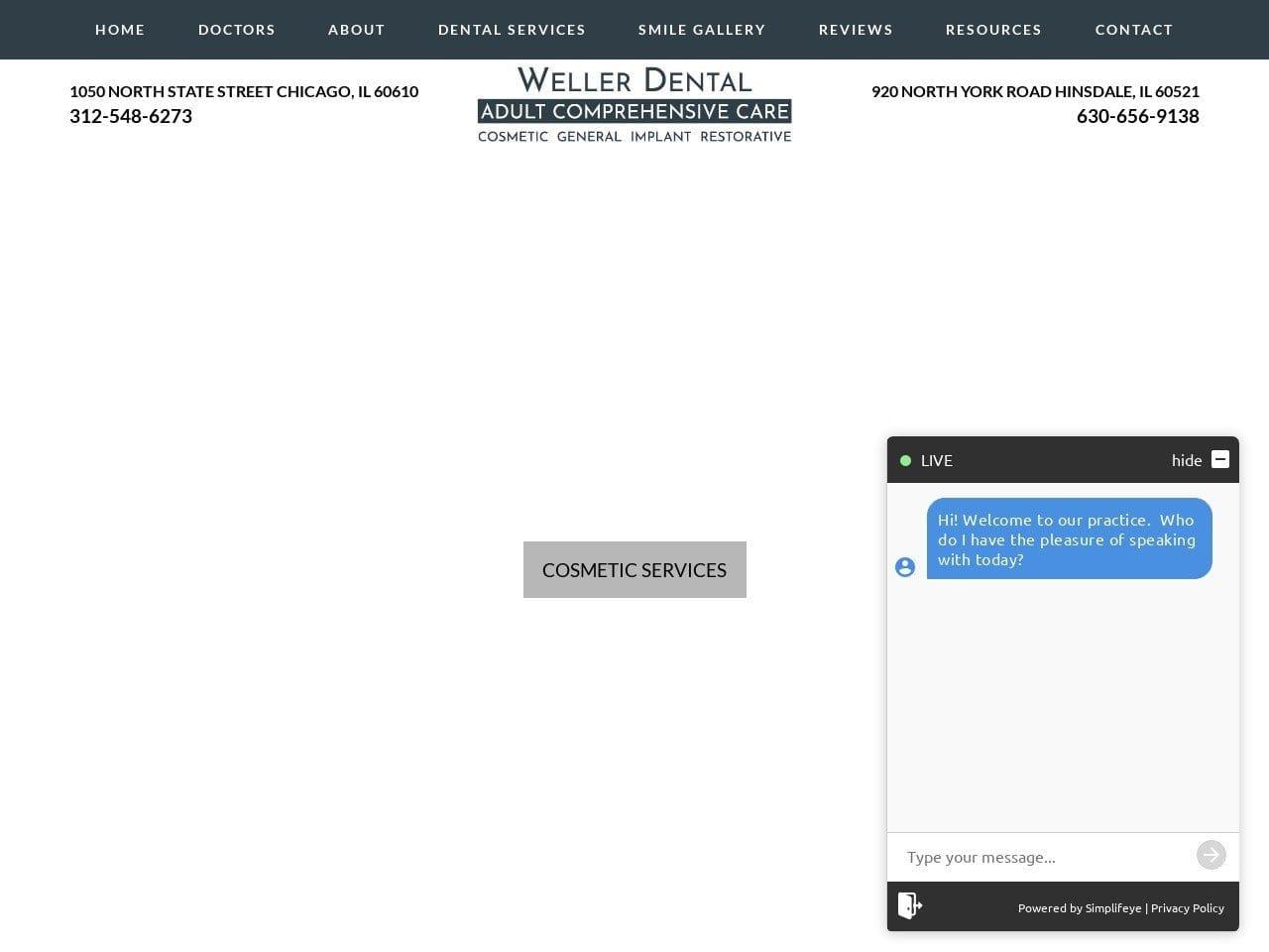 Weller Dental screenshot