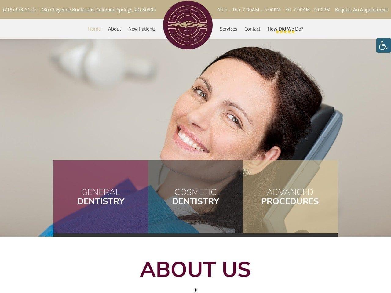 Dr. Monica L. Dobbin DDS screenshot