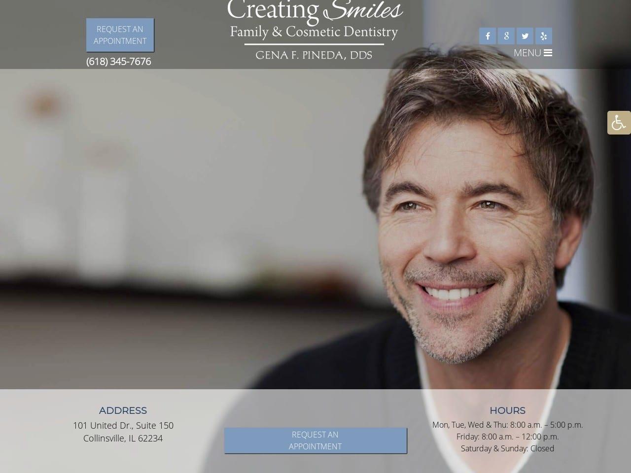 Creatings Smiles Family & Cosmetic Dentist screenshot