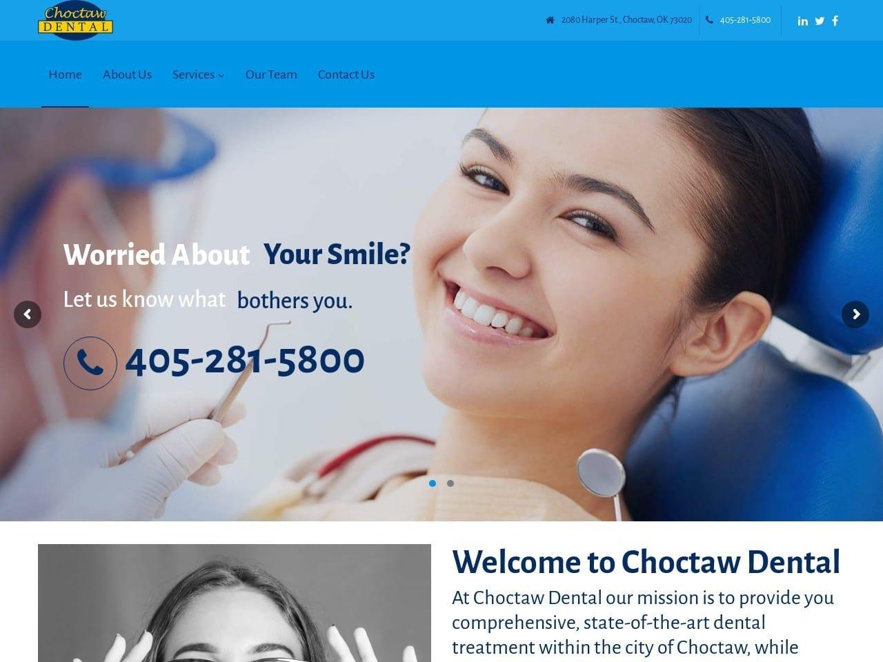 Choctaw Dental screenshot