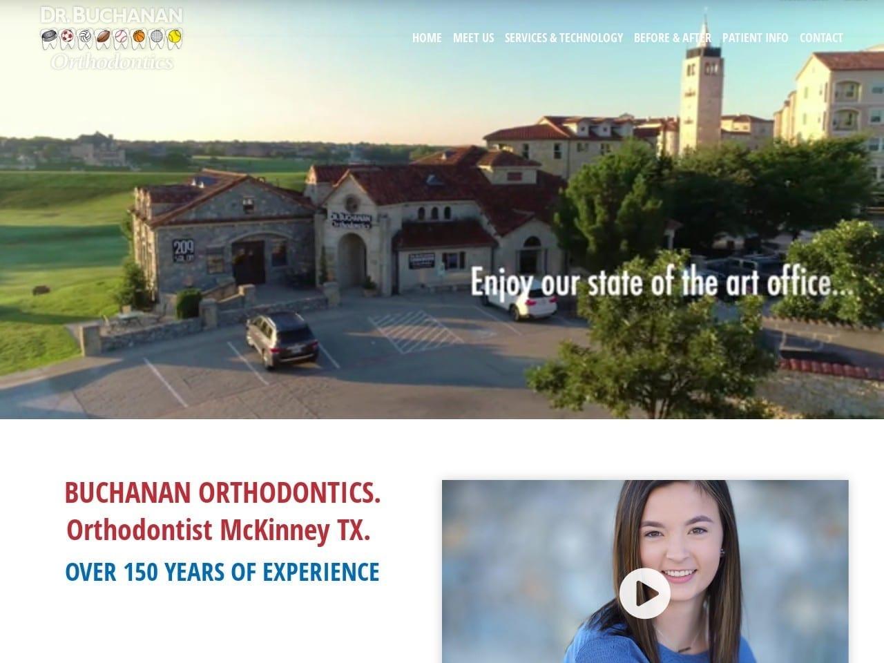 Dr Buchanan Orthodontics Buchanan Jennifer S DDS screenshot