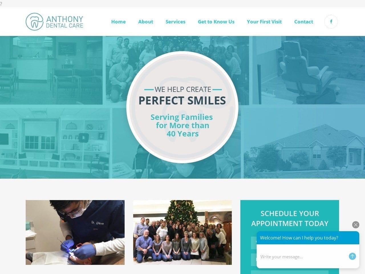 Anthony Dental Care screenshot