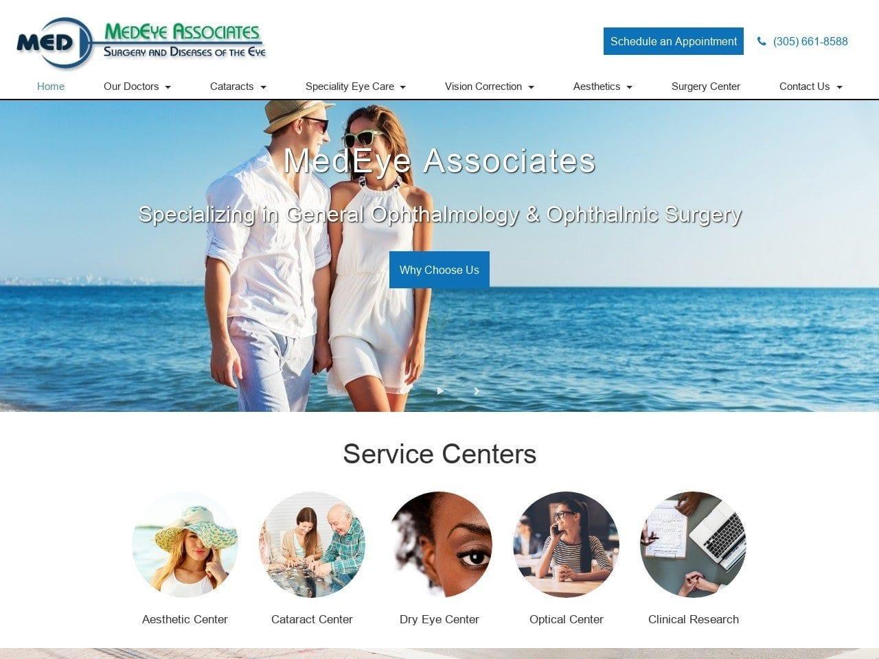 Medical Eye Associates screenshot