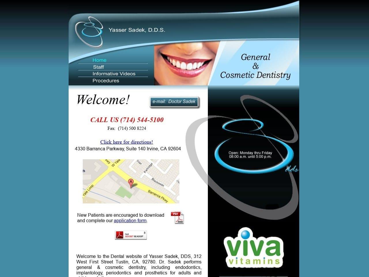 Yasser Sadek DDS screenshot
