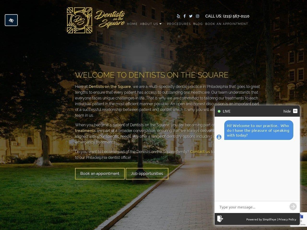 Dentists On The Square screenshot