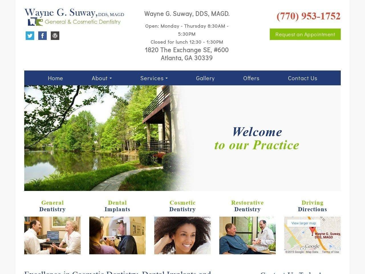Wayne G. Suway DDS MAGD screenshot