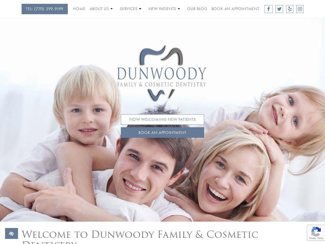 Dunwoody Family Dentist screenshot