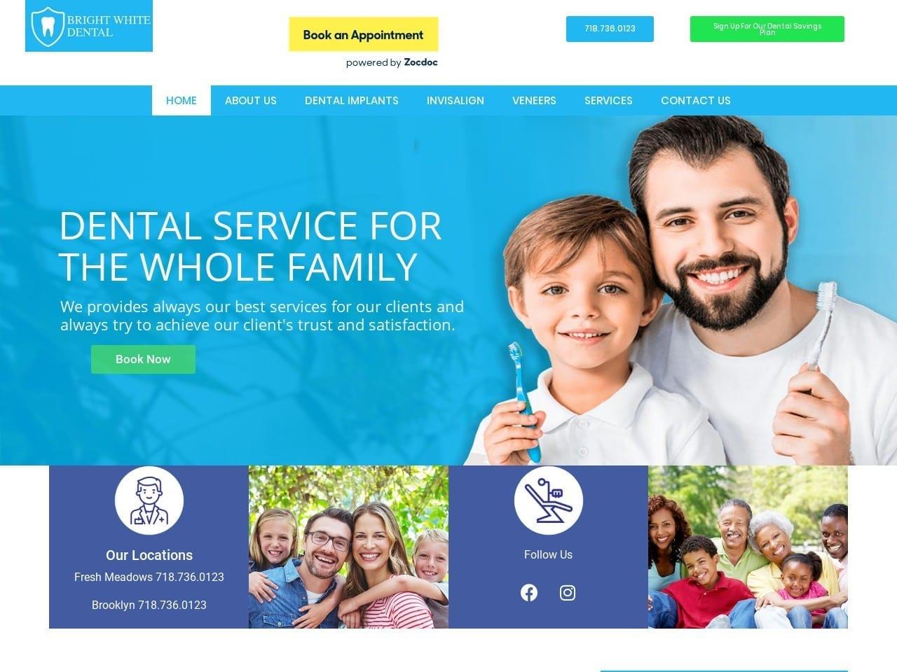 Bright White Dental screenshot