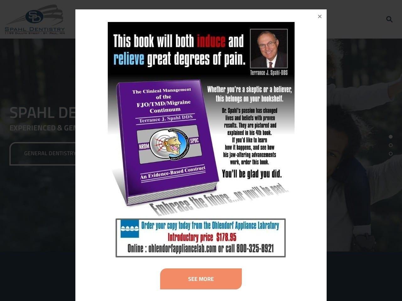 Spahl Dentist screenshot
