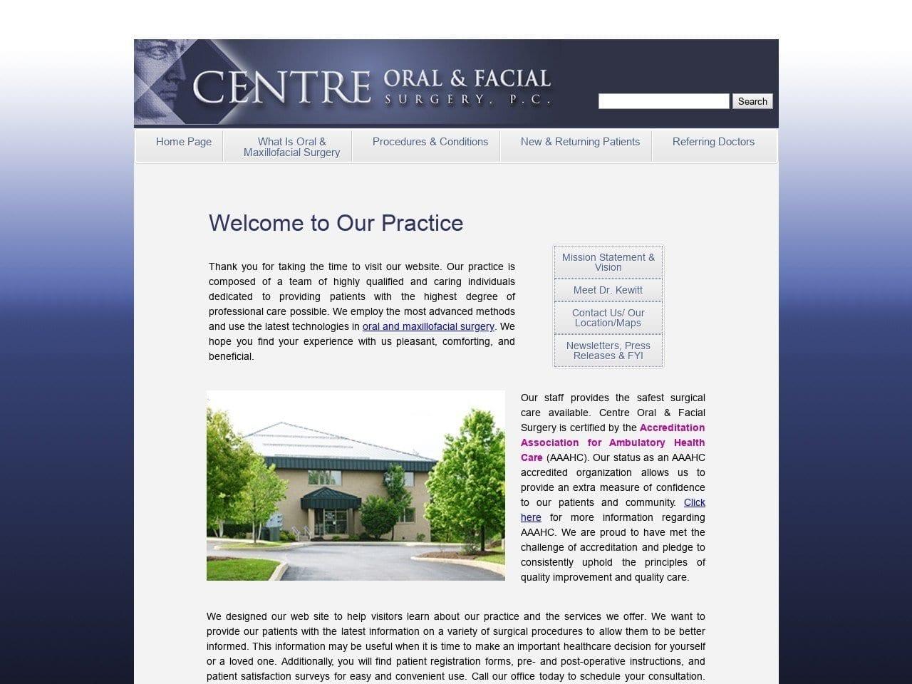 Centre Oral & Facial Surgery screenshot