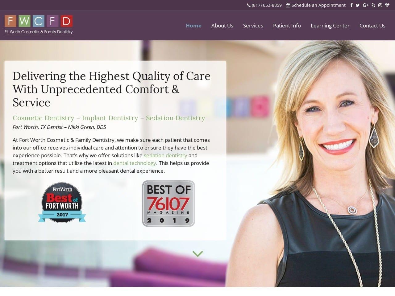 Fort Worth Family & Cosmetic Dentistry screenshot